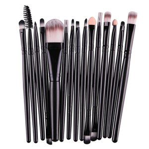 NEW 15 pcs Pro BLACK Makeup Brush Set